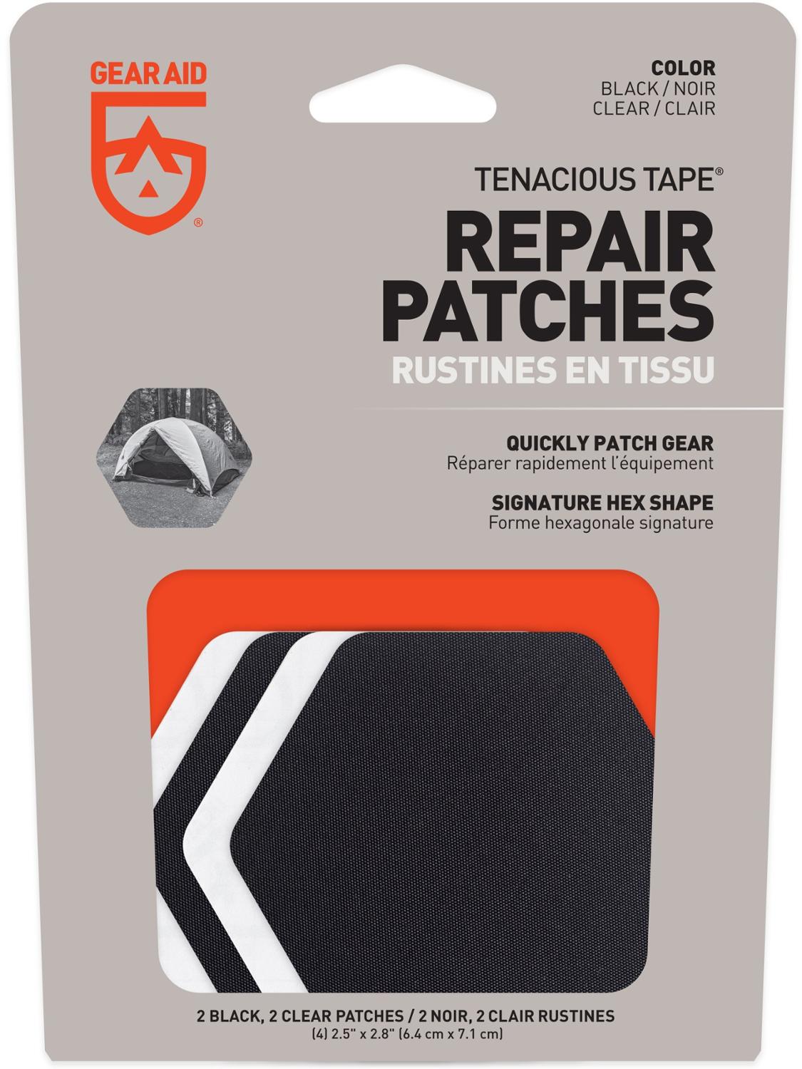 Tenacious Tape Hex Patches
