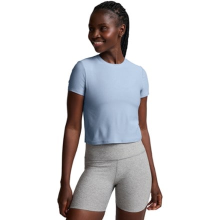 Beyond Yoga Featherweight Cropped T-Shirt - Women's 0