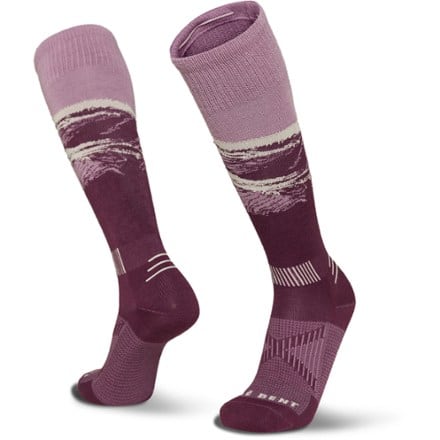 LE BENT Elyse Saugstad Pro Series Zero Cushion Merino Snow Socks 0