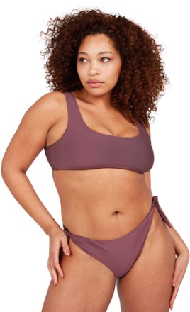 VOLCOM Simply Seamless Back Tie Swimsuit Top - Women's 3