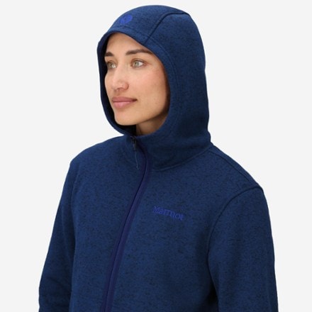 Marmot Drop Line Fleece Full-Zip Hoody - Women's 3