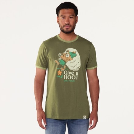 The Landmark Project Give a Hoot Don't Pollute T-Shirt 2