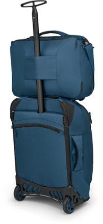 Osprey Ozone Carry-On Boarding Bag Wheeled luggage not included.