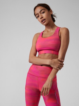 Athleta Ultimate Printed Bra - D-DD Cup 0