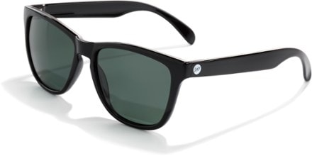 Sunski Headlands Polarized Sunglasses Black/Dark Green