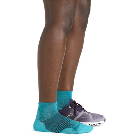 Darn Tough Element Quarter Lightweight Running Socks - Women's 1