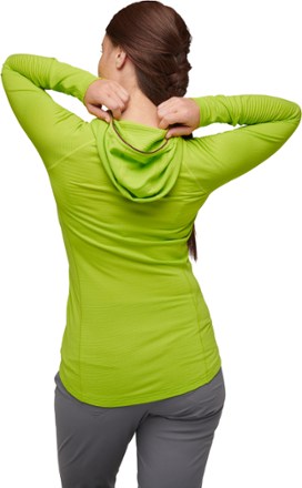 Black Diamond Coefficient LT Hybrid Fleece Hoodie - Women's 2