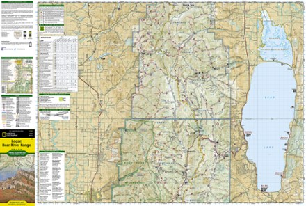 National Geographic Logan / Bear River Range Topographic Map 2