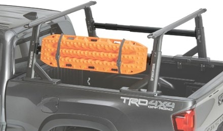 Yakima SideBar Side Rails - Long Bed Side view (Black)