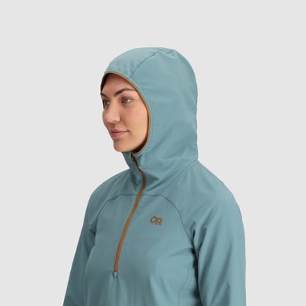 Outdoor Research Freewheel Half-Zip Bike Hoodie - Women's 5