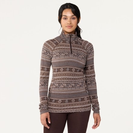 Smartwool Classic Thermal Merino Quarter-Zip Base Layer Top - Women's 1