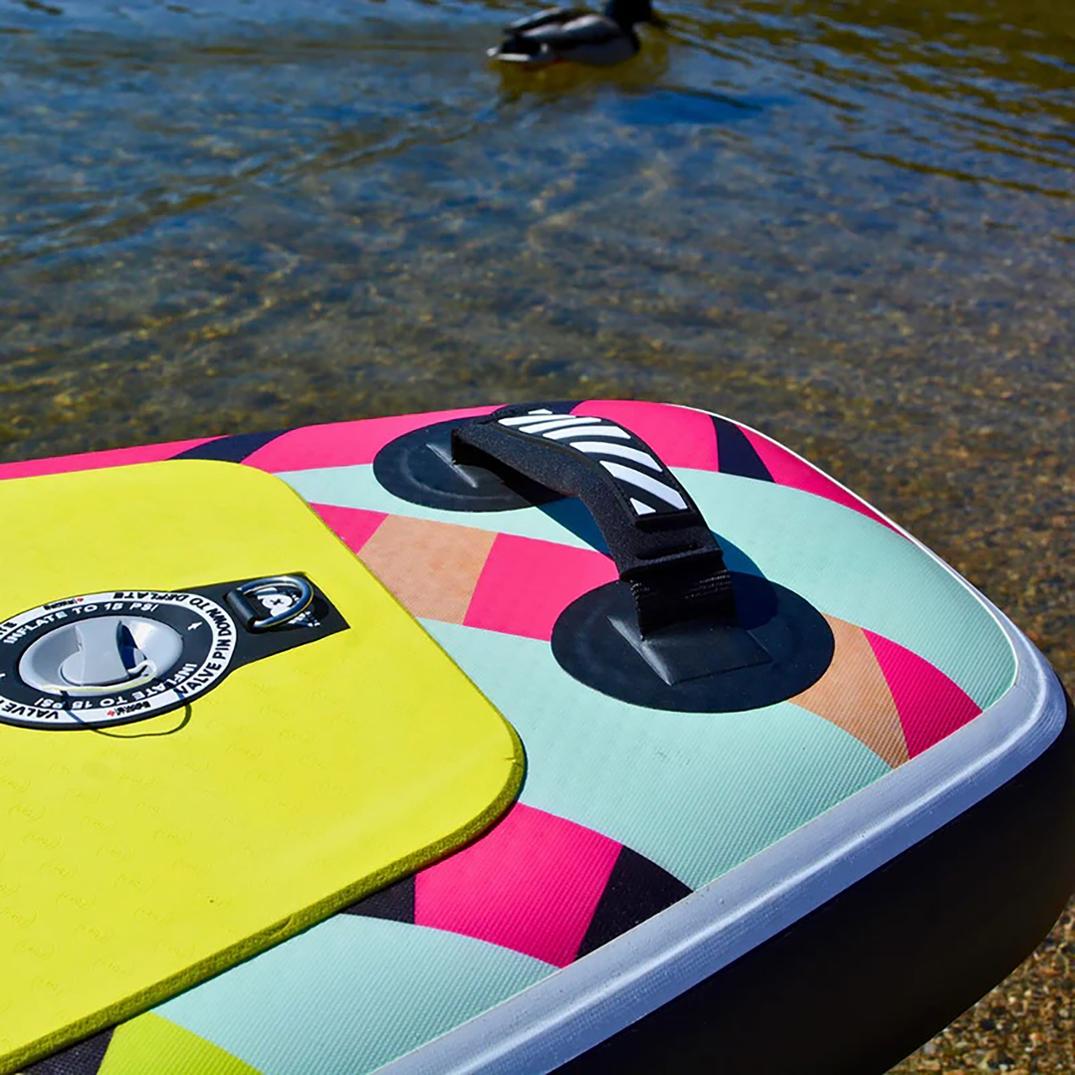 Location Image for Royal Hawaiian Palm Inflatable Stand Up Paddle Board with Paddle - 10'6"