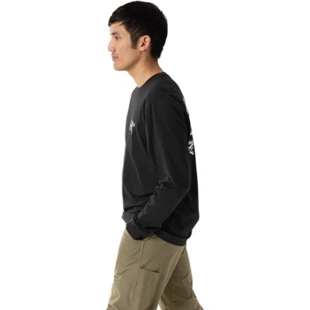 Arc'teryx Kragg SL Cotton Bird Tile Long-Sleeve Shirt - Men's 3