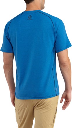 Back view on model (Skydiver Heather)