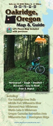Adventure Maps Oakridge, Oregon Map & Guide - 2020 0