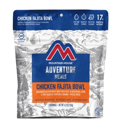 Mountain House Chicken Fajita Bowl - 2 Servings 0