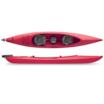 tandem kayak with rudder