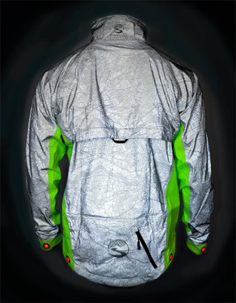 Detail Image of color Reflective Silver/Neon Green