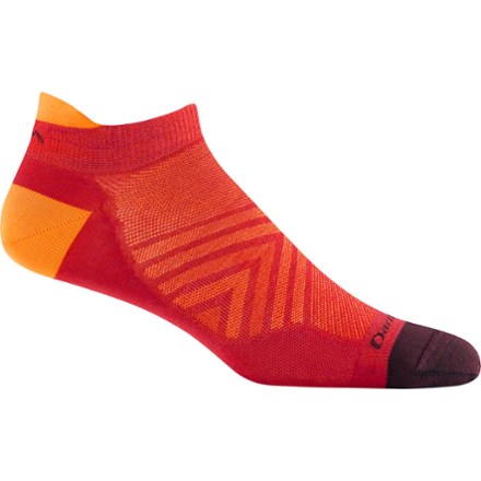 Darn Tough Darn Tough Men's Run No Show Tab Ultra-Lightweight Running Socks  Red M - $13.47 at REI.com