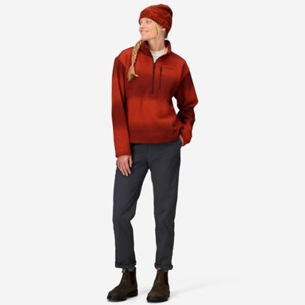 Marmot Heavyweight Drop Line Printed Half-Zip Fleece Pullover - Women's 2