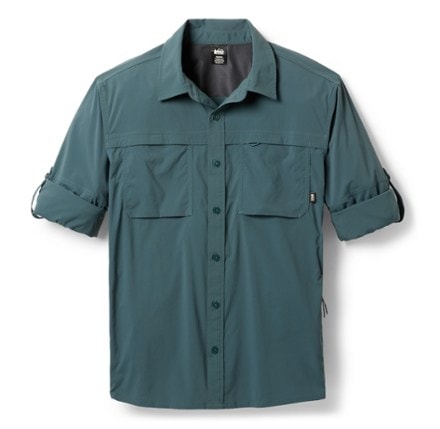 REI Co-op Sahara Long-Sleeve Solid Shirt - Men's 10