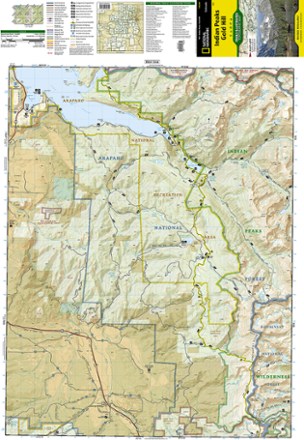National Geographic Indian Peaks/Gold Hill Trail Map 1