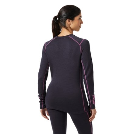 Helly Hansen LIFA Merino Midweight Graphic Base Layer Crew Top - Women's 2