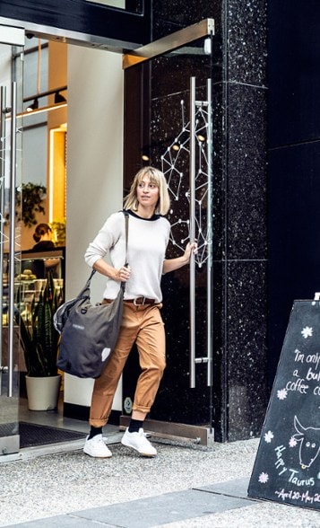 Location Image for Back-Roller Urban Bike Pannier - Single