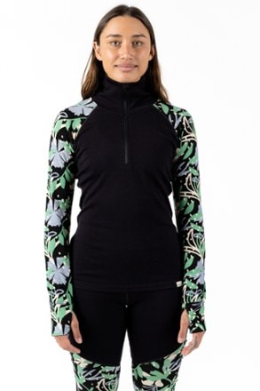 Wild Rye Hailey Half-Zip Base Layer Top - Women's 1