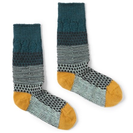 Smartwool Everyday Popcorn Cable Crew Socks - Women's 1