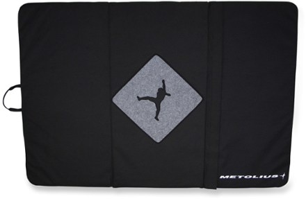 Metolius Recon Crash Pad Crash pad open (Black/Gray)