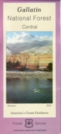  Gallatin National Forest - Central - Map 0