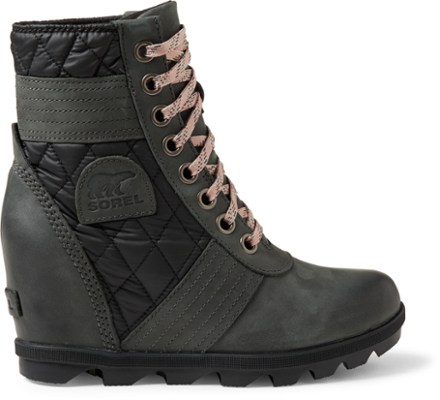 gray sorel wedge