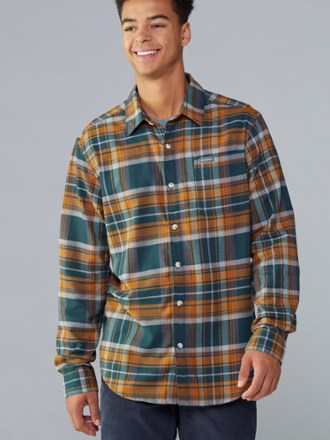 columbia flannel jacket