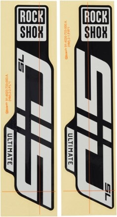 RockShox SID SL Ultimate Fork Decal Kit 0