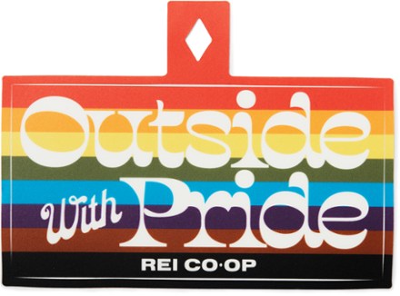 REI Co-op Pride Flag Graphic Sticker 0