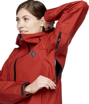 Black Diamond Liquid Point Shell Jacket - Women's 3