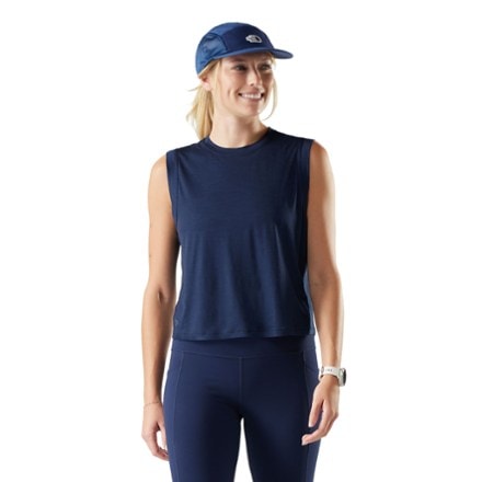 Smartwool Active Ultralite Crop Tank Top - Women's 0