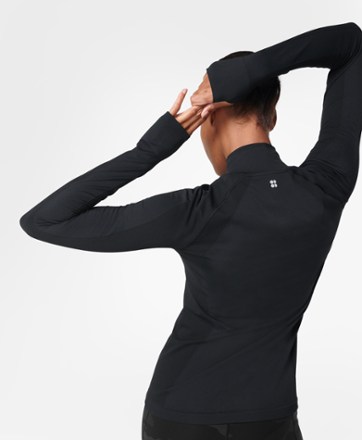 Sweaty Betty Athlete Seamless Half-Zip Long-Sleeve Top - Women's 6