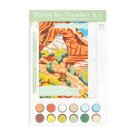 Elle Cree Capitol Reef National Park Paint-by-Number Kit 0