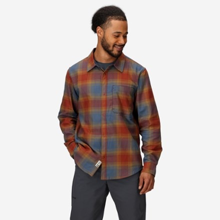 Marmot Stonepeak Lightweight Performance Long-Sleeve Flannel Shirt - Men's 0