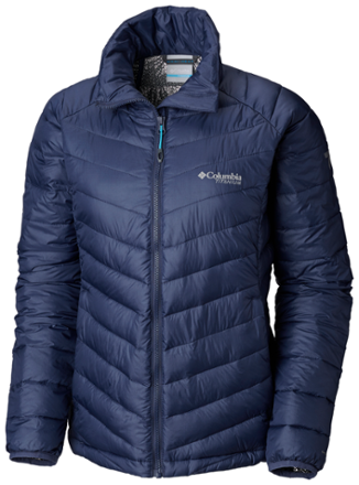 womens blue columbia jacket