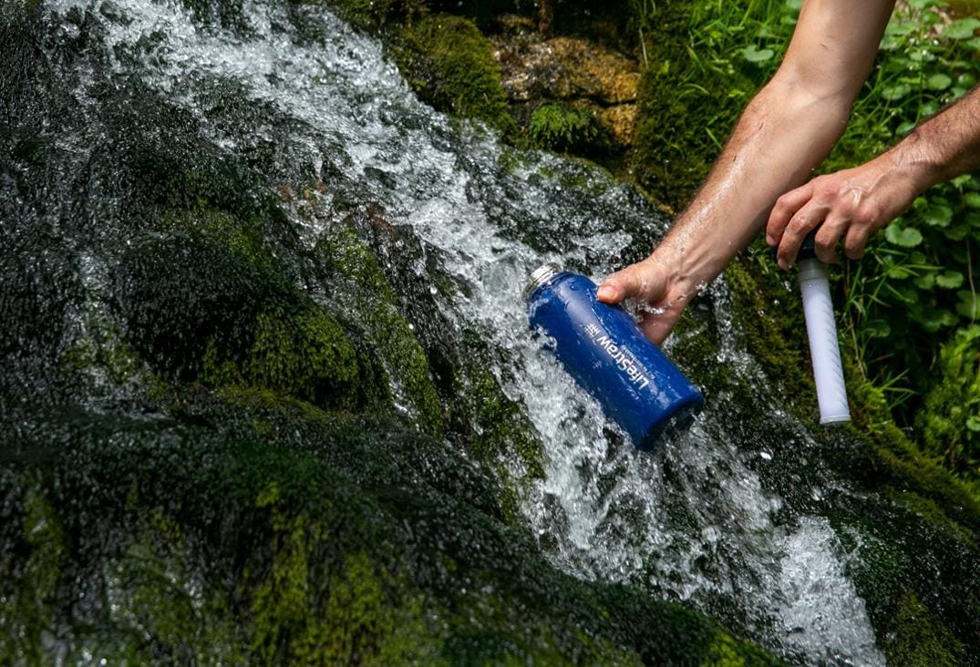 Location Image for Go Stainless-Steel Water Filter Bottle - 24 fl. oz.