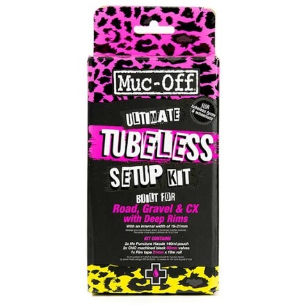 Muc-Off Ultimate Tubeless Setup Kit for Road, Gravel & CX with Deep Rims 0
