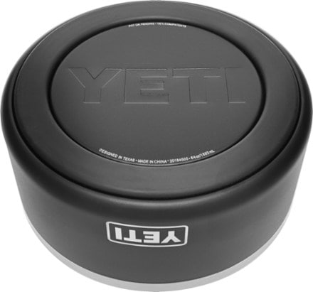 YETI Boomer 8 Dog Bowl Bottom view (Black)