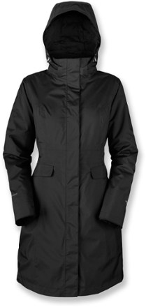 north face women's trench coat