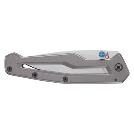 Gerber Paralite Blue Folding Knife and Shard DT Silver Triangle Multi-Tool 2