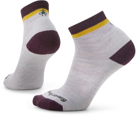 Smartwool Everyday Top Stripe Light Cushion Ankle Socks - Women's 0