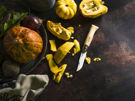 Opinel No. 8 Beechwood Handle Knife 4