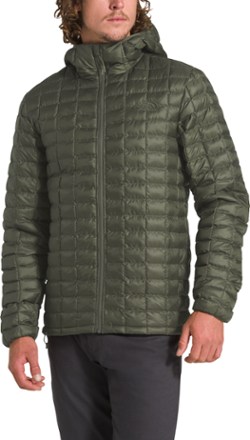 green north face hoodie mens